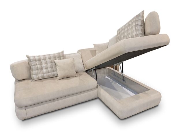 Угловой диван Дискавери цвет бежевый (фото 202143)