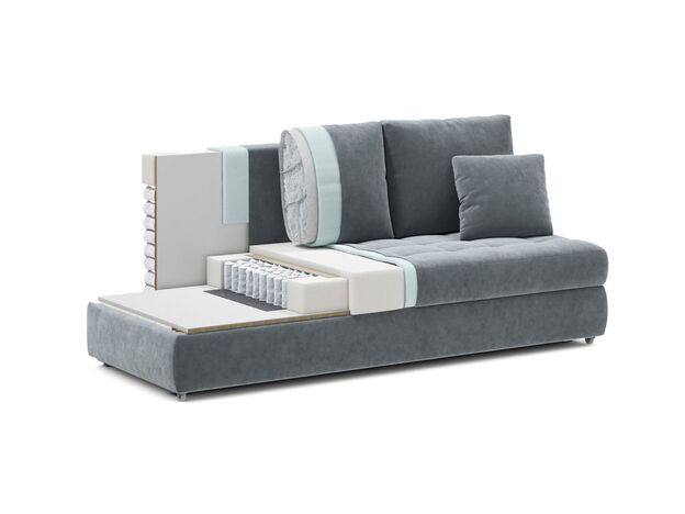 Диван MOON 074 цвет синий,голубой (фото 203080)