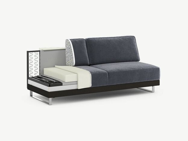 Диван MOON 178 цвет серый (фото 202979) Диван MOON 178 цвет серый (фото 202979)