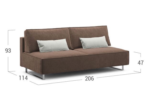 Диван MOON 005 цвет коричневый (фото 203630) Диван MOON 005 цвет коричневый (фото 203630)