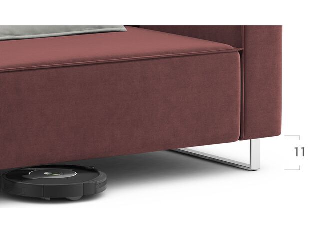 Диван MOON 005 цвет красный,бордовый (фото 204165)