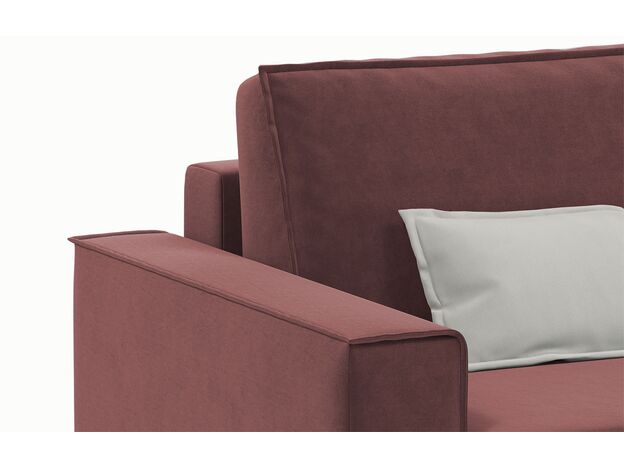 Диван MOON 005 цвет красный,бордовый (фото 204158)