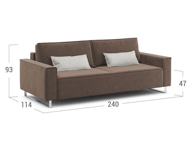 Диван MOON 005 цвет коричневый (фото 204204)