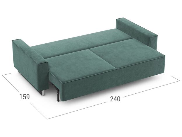 Диван MOON 005 цвет зеленый (фото 204289) Диван MOON 005 цвет зеленый (фото 204289)