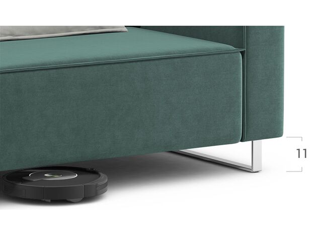 Диван MOON 005 цвет зеленый (фото 204291) Диван MOON 005 цвет зеленый (фото 204291)