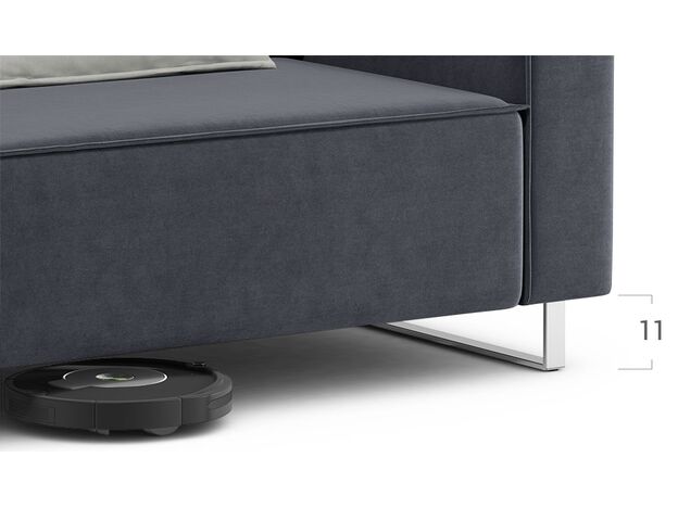 Диван MOON 005 цвет серый (фото 204375) Диван MOON 005 цвет серый (фото 204375)