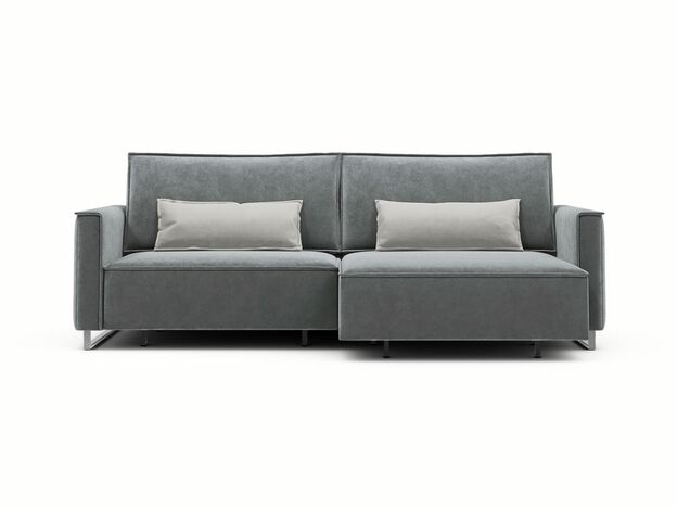 Угловой диван MOON 005 цвет серый (фото 204406)