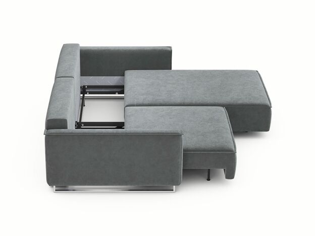 Угловой диван MOON 005 цвет серый (фото 204409)