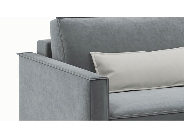 Угловой диван MOON 005 цвет серый (фото 204411)