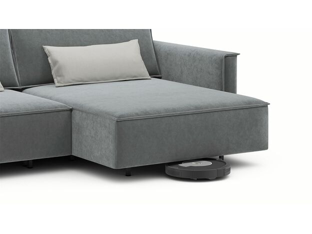 Угловой диван MOON 005 цвет серый (фото 204414)