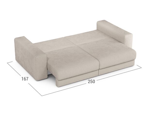 Диван MOON 007 цвет бежевый (фото 203464)