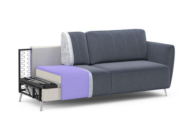 Диван MOON 173 цвет серый (фото 204597)