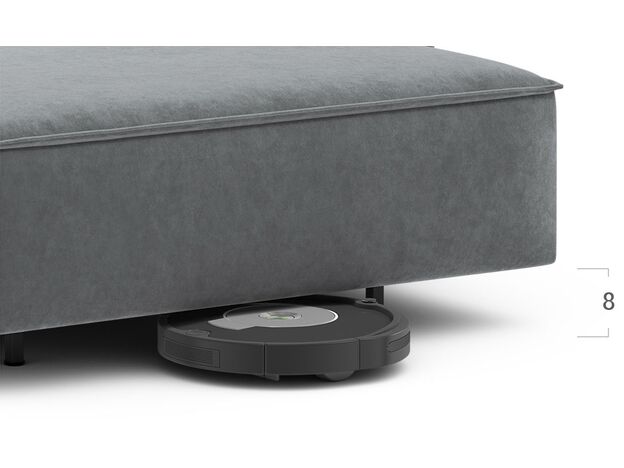 Угловой диван MOON 005 цвет серый (фото 204419) Угловой диван MOON 005 цвет серый (фото 204419)