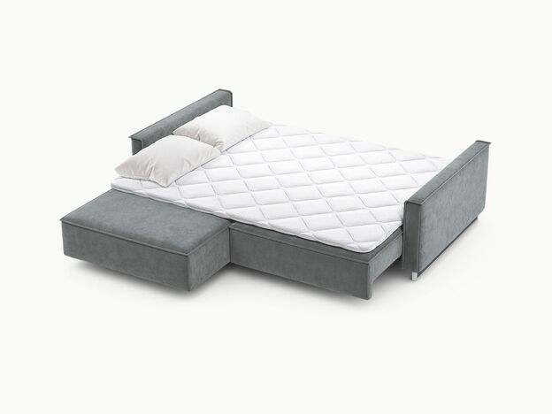 Угловой диван MOON 005 цвет серый (фото 204423)