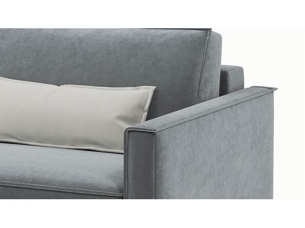 Угловой диван MOON 005 цвет серый (фото 204426)