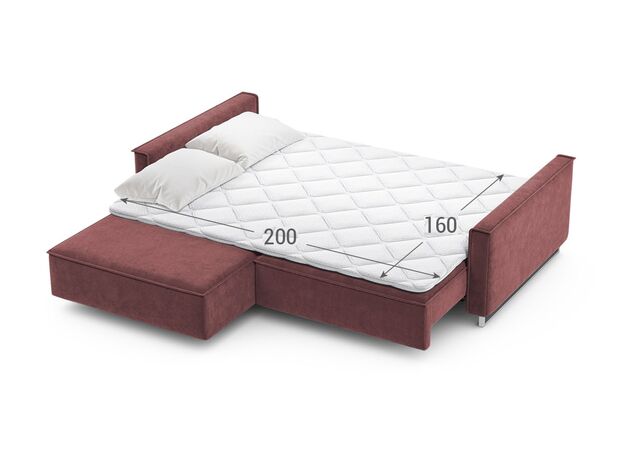 Угловой диван MOON 005 цвет красный,бордовый (фото 204781) Угловой диван MOON 005 цвет красный,бордовый (фото 204781)