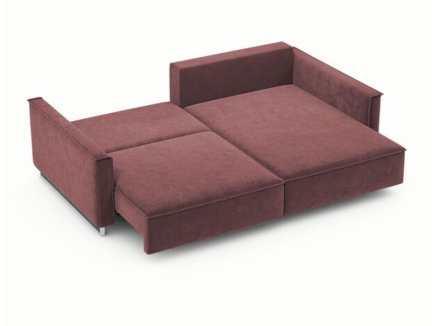 Угловой диван MOON 005 цвет красный,бордовый (фото 204760)