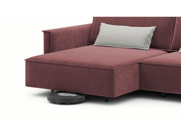 Угловой диван MOON 005 цвет красный,бордовый (фото 204777) Угловой диван MOON 005 цвет красный,бордовый (фото 204777)