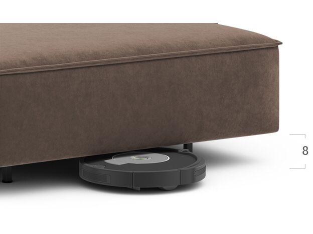 Угловой диван MOON 005 цвет коричневый (фото 204842) Угловой диван MOON 005 цвет коричневый (фото 204842)