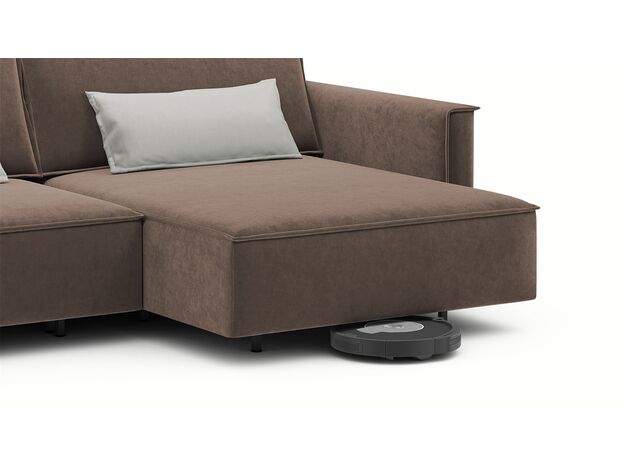Угловой диван MOON 005 цвет коричневый (фото 204837)