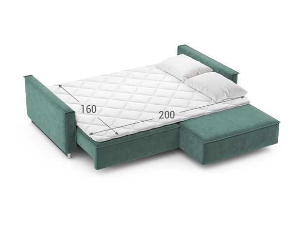 Угловой диван MOON 005 цвет зеленый (фото 204991)