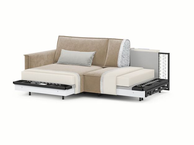 Угловой диван MOON 005 цвет бежевый (фото 205078)