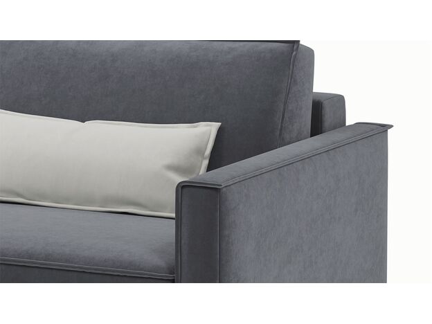 Угловой диван MOON 005 цвет серый (фото 205149)