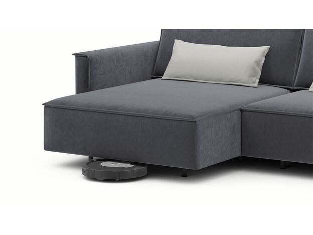 Угловой диван MOON 005 цвет серый (фото 205152)