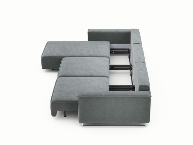 Угловой диван MOON 005 цвет серый (фото 205221)