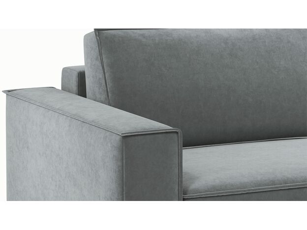 Угловой диван MOON 005 цвет серый (фото 205209)