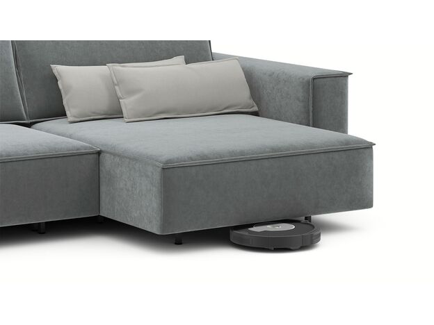 Угловой диван MOON 005 цвет серый (фото 205212)