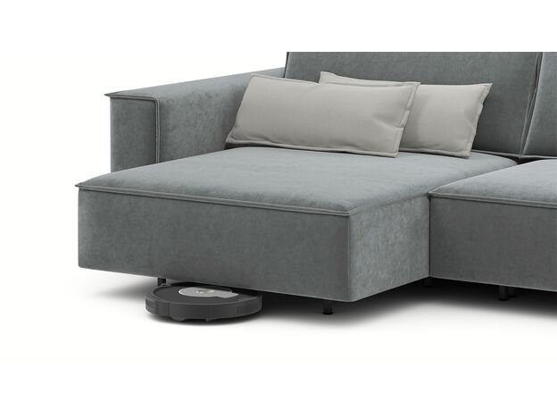 Угловой диван MOON 005 цвет серый (фото 205226)