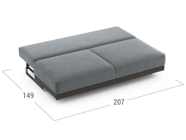 Диван MOON 178 цвет серый (фото 205898) Диван MOON 178 цвет серый (фото 205898)