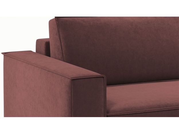 Угловой диван MOON 005 цвет красный,бордовый (фото 205279)