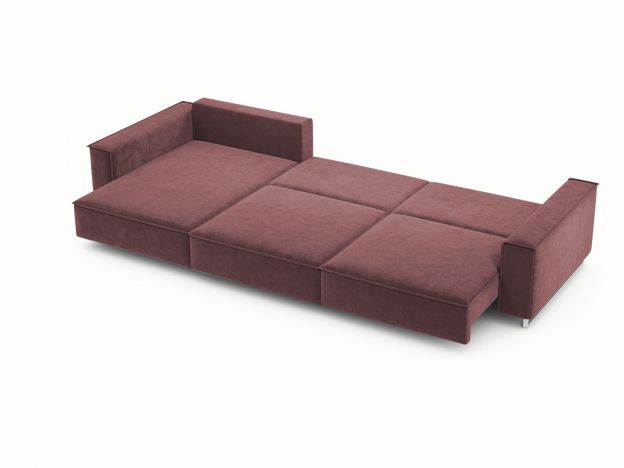 Угловой диван MOON 005 цвет красный,бордовый (фото 205294)