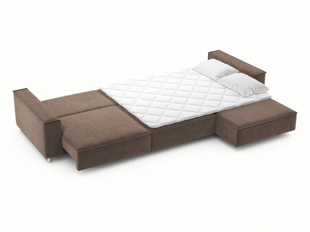 Угловой диван MOON 005 цвет коричневый (фото 205346)