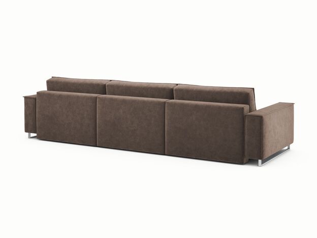 Угловой диван MOON 005 цвет коричневый (фото 205348)