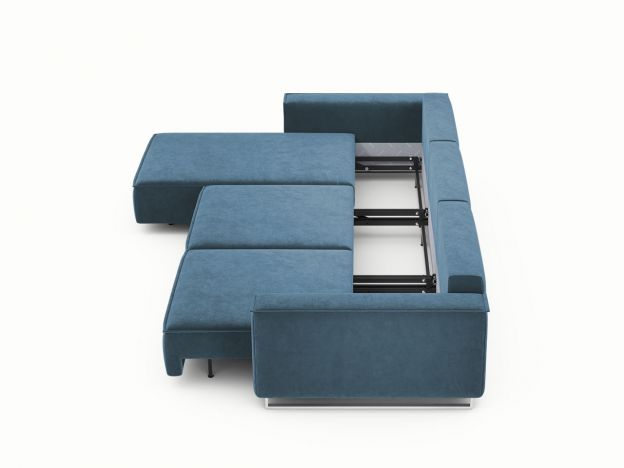 Угловой диван MOON 005 цвет синий,бирюза,голубой (фото 205431)