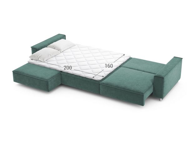 Угловой диван MOON 005 цвет зеленый (фото 205509) Угловой диван MOON 005 цвет зеленый (фото 205509)