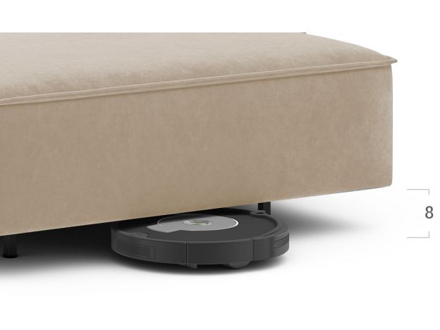 Угловой диван MOON 005 цвет бежевый (фото 205566)