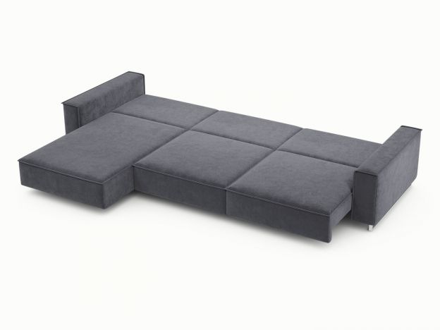 Угловой диван MOON 005 цвет серый (фото 205639)