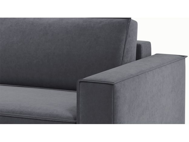 Угловой диван MOON 005 цвет серый (фото 205643)