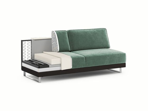 Диван MOON 178 цвет зеленый (фото 205986) Диван MOON 178 цвет зеленый (фото 205986)