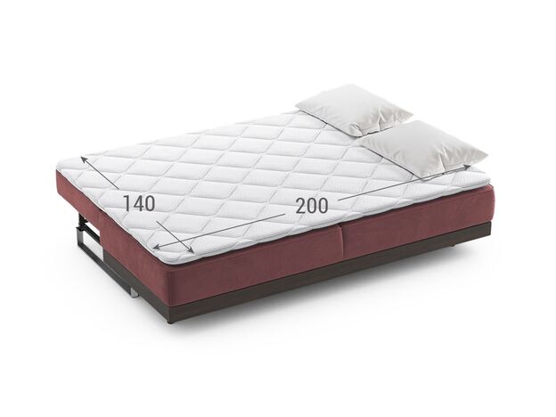 Диван MOON 178 цвет красный,бордовый (фото 206079)