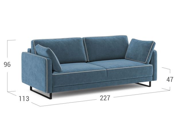 Диван MOON 178 цвет синий,бирюза (фото 206412) Диван MOON 178 цвет синий,бирюза (фото 206412)