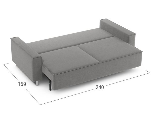 Диван MOON 005 цвет серый (фото 207117)