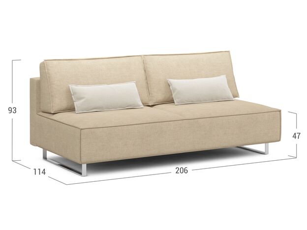 Диван MOON 005 цвет бежевый (фото 207195) Диван MOON 005 цвет бежевый (фото 207195)