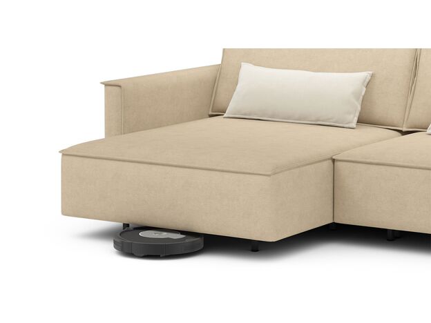 Угловой диван MOON 005 цвет бежевый (фото 207339) Угловой диван MOON 005 цвет бежевый (фото 207339)