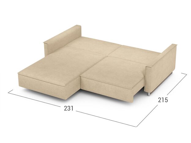 Угловой диван MOON 005 цвет бежевый (фото 207332) Угловой диван MOON 005 цвет бежевый (фото 207332)