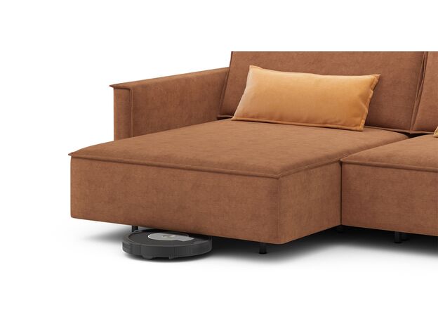 Угловой диван MOON 005 цвет оранжевый,красный (фото 207595) Угловой диван MOON 005 цвет оранжевый,красный (фото 207595)